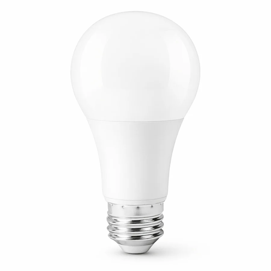 LED A19 Bulb, 9W (60W Incandescent Equivalent), 750 Lumens, 5000K Daylight White, Frosted, Energy Efficient, 10,000 Hour Lifespan