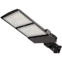 300W/240W/200W Selectable LED Parking Lot Light, 1000W MH Equivalent, 45,000LM, 5700K Daylight, Type III Distribution, Slip Fitter Mount,IP65 Waterproof, Built-In Photocell
